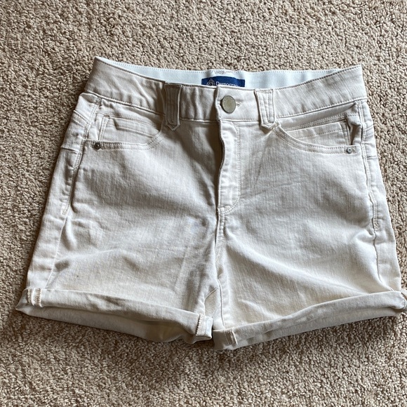 Democracy Cream Jean Shorts - Picture 1 of 3